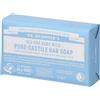 DR Bronners Dr. Bronner's Puro Sapone Solido Bio Senza Profumo 140 g