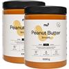 nu3 Burro di arachidi Smooth 2x1000 g Crema