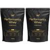 nu3 Performance Whey 2x1000 g Polvere