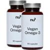 nu3 Omega-3 in capsule vegan Set da 2 2x60 pz Capsule