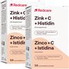Redcare Zinco + Vitamina C Istidina Set da 2 2x50 pz Compresse orodispersibili