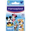 Hansaplast Cerotti Disney, bambini impermeabili e delicati, 20 pezzi in 2 formati pz Cerotto