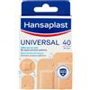 Hansaplast Cerotti Universal, Impermeabili e traspiranti per tutte le ferite, 40 pezzi in 4 formati 1 pz Cerotto