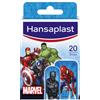 Hansaplast Cerotti Marvel, bambini impermeabili e delicati, 20 pezzi in 2 formati pz Cerotto
