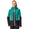 Vaude Monviso Softshell Jacket Verde,Nero 36 Donna