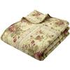 Greenland Home Antique Rose Quilted Patchwork Throw