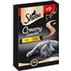 Sheba Creamy Snacks per Gatti Gusto Pollo e Formaggio 9x12gr