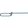 Trixie Guinzaglio Mountain Rope con Semistrangolo S-M 1,7m/8mm Blu-verde per Cani