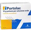 Portolac Polvere 10 g per Soluzione Orale 20 pz Bustina