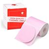 Phomemo M110 Etichetta rotonda,Rosa Chiaro etichetta autoadesiva rotonda,50x50mm(1,96x1,96),per Phomemo M110 M120 M220 M221 M108 M102 M100 M150 M250 M260 Etichettatrice,140 etichette/rotolo