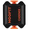 moofit CS8 Sensore di Velocità/Cadenza, Sensore di Velocità | Distanza | Cadenza Wireless Bluetooth e ANT+ con Tecnologia a Bassa Energia Impermeabile IP67, Arancione (Sensore di Velocità)