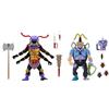 NECA Tartarughe Ninja Cartoon Antrax & Scumbug 2pack Af Action Figura Neca