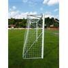 (12V) PORTA CALCIO RIDOTTO MT 5X2 FISSA CON BUSSOLE IN ALLUMINIO Ø 80 MM