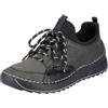 Rieker 51513, Mocassino Donna, Green Combi, 38 EU