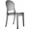 Scab Design Sedia Igloo Chair in policarbonato Made in Italy- Set da 2 - Trasparente Fumè