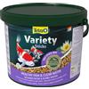 TETRA Pond Variety Sticks 10l Mix completo per pesci da laghetto a base di tre diversi tipi di stick