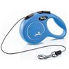 FLEXI New Classic XS guinzaglio 3 m. Blu. Fino a 8 kg.