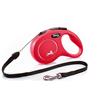 FLEXI New Classic S guinzaglio 8 m. Rosso. Fino a 12 kg.
