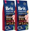 BRIT Premium By Nature Chicken Senior Large Extra Large L+XL 30kg (2 x 15kg)