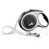 FLEXI New Comfort L Tape 8 m black guinzaglio automatico
