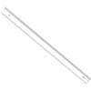 GRAPHOPLEX Righello 60 cm Trasparente - Smussato con rilievo, graduazioni antiriflesso - Per disegno tecnico e studio - Rigido, preciso, uso scolastico e professionale