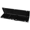 GEWA Custodia per chitarra GEWA chitarra elettrica universale Flat Top Economy - nucleo in legno - coperchio piatto - rivestimento in similpelle nero opaco - serrature cromate - scomparto per accessori