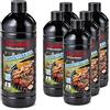 FLAMMBURO (6 litri) Accendifuoco per barbecue da 1000 ml direttamente dal produttore tedesco, accenditore liquido da 1 l, accenditore liquido da 1 l, qualità certificata DIN, prodotto in Germania, 6 x 1 litro =