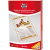 FIXO Pack 125 Cartulinas Color Salmon Tamaño 50X65 180g