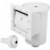 BLUE BAY Kit Skimmer a Parete per Piscine Fuoriterra con Bocca Stretta 16x14 cm