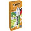 GielleService Bic 4 Colori Velours Penna a Sfera Retrattile Design Jungle Punta Media 1,0mm 9672771