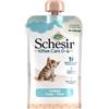 SCHESIR KITTEN CREAM 0-6 TONNO 150GR