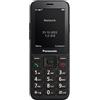 Panasonic KX-TU250EXB 4G Essentials Telefono cellulare, pulsante di chiamata di emergenza SOS, funzione vivavoce, ampio display