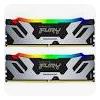 Kingston Ram DIMM DDR5 32GB Kingston Fury Renegade RGB 2*16GB CL32 Argento [KF564C32RSAK2-32]