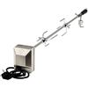 BBQ-TORO Set per spiedini Universale Incluso 2 x Aghi per Carne, Cuscinetti, contrappeso e Supporto Motore I Motore in Acciaio Inox 220V - 240V I Girarrosto per Grill a Gas I Girarrosto (100)