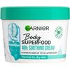 Garnier Body Superfood 48h Soothing Cream Aloe Vera + Magnesium crema corpo lenitiva per pelli normali e secche 380 ml per donna