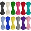 EBOBBY 240 metri Corda di Seta Cordoncino di Nylon Cordino di Seta da 2mm per Incordatura di Braccialetti Cordoncino di Raso Cordoncini per Collana Perline Filo per Braccialetti