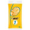 GielleService Bic Sensitive 1 Confezione da 5 Rasoi Monouso a 1 Lama 838521