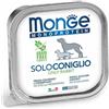 MONGE & C. SPA Monge Monoprotein Solo Coniglio Cibo Umido Per Cani Adulti 150g