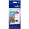 Brother Magenta - originale - cartuccia d'inchiostro lc424m