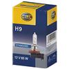 HELLA 8GH 008 357-001 Lampadina, H9, Standard, 12V, 65W, Tipo zoccolo PGJ19-5, Scatola, Quantità 1