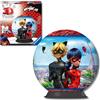 Ravensburger - Puzzle 3d Ball Miraculous | Puzzle 3d Bambini A Partire Dagli 6 Anni | Modellismo Da Costruire Bambini Di 72 Pezzi | Regalo Bambino 6 Anni E Più