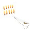 LINHUIPAD Confezione da 15 mini lavalier in schiuma per Countryman E6 e altri microfoni da bavero per cuffie (minuscolo) (Giallo)