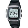 Casio Orologio Digitale Quarzo Uomo con Cinturino in Plastica W-96H-1AVES