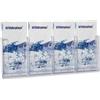 Taymar Brochure Holders - Espositore per brochure, da parete, 4 scomparti in verticale