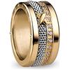BERING Arctic Symphony Collection Memel 7 - Anello da donna in acciaio inox, finitura lucida, color oro
