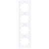 REV 0236020700 Installazione a intonaco Superiore, Bianco, 4-fach