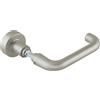 Dorma Glas Maniglia per porte in vetro, maniglia rotonda, con perno di ricambio, in alluminio effetto acciaio inox