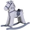 KNORRTOYS.COM-Cavallo a Dondolo Grey Horse, 40510