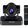 Feelworld Telecamera PTZ USB10X Videoconferenza Zoom ottico 10X Full HD 1080P per riunioni di lavoro Live Streaming Chiesa Educazione