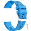 ANBEST Compatibile con Garmin Vivoactive 3/Forerunner 245/645/Vivomove HR Cinturino, 20mm Sgancio Rapido Bracciale di Ricambio per Galaxy Watch 42mm/Gear Sport, Blu